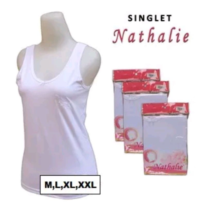 Kaos Dalam Anak Perempuan/Singlet Wanita Dewasa Nathalie