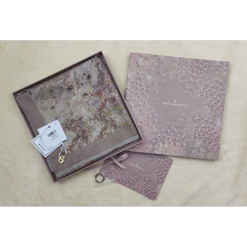 Buttonscarves EDERRA 2.0 MILKY