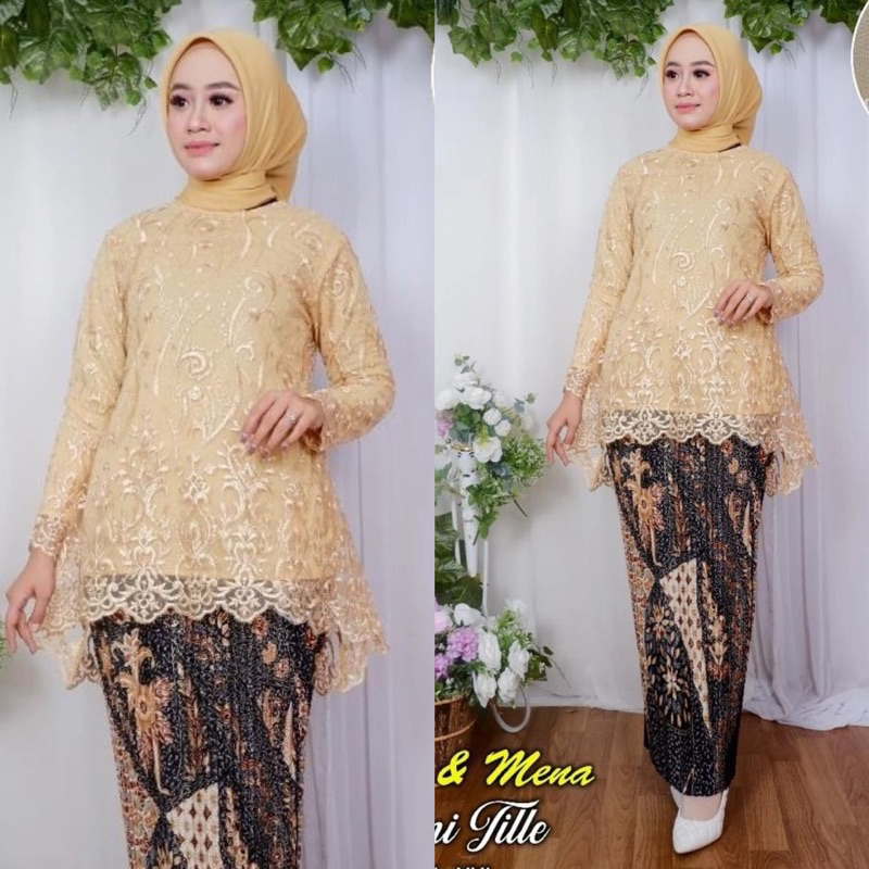 (REAL PICT)Kebaya Wisuda Modern Stelan Kebaya Kondangan Set Kebaya Terbaru By Laquse Kebaya