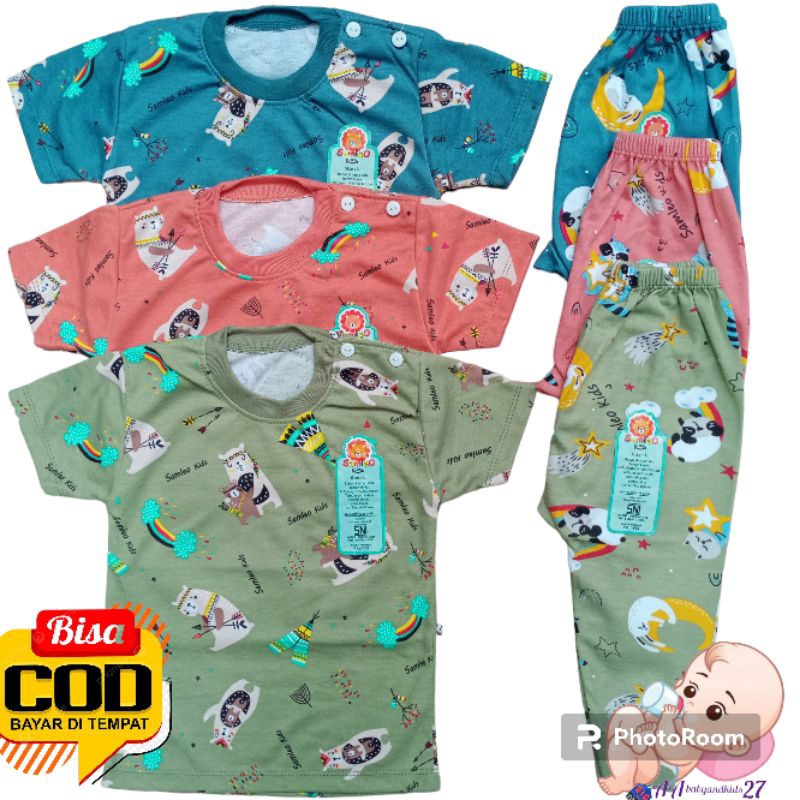 TERBARU DAN TERLARIS!!!SAMLEO SETELAN CPR KANCING BAHU BAYI FULLPRINT UKURAN M L XL SNI HIGHT QUALITY