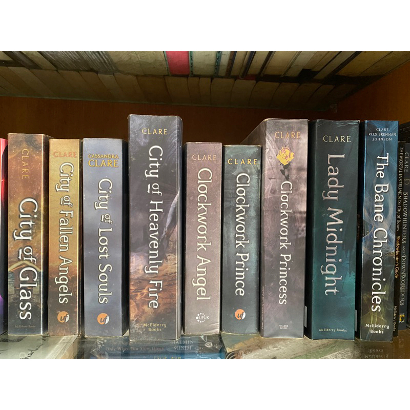 [BUKU BEKAS / PRELOVED ORI] The mortal instruments, The Infernal Devices, The Dark Artifices, The Ba