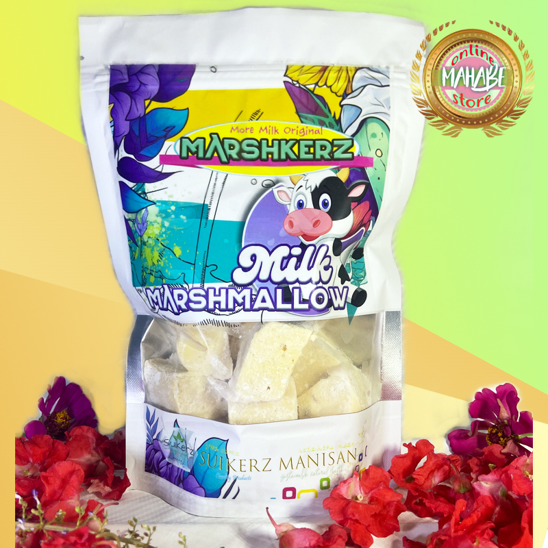 

Marshmallow Milk 300g Marshmallow Susu Halal Marshkerz