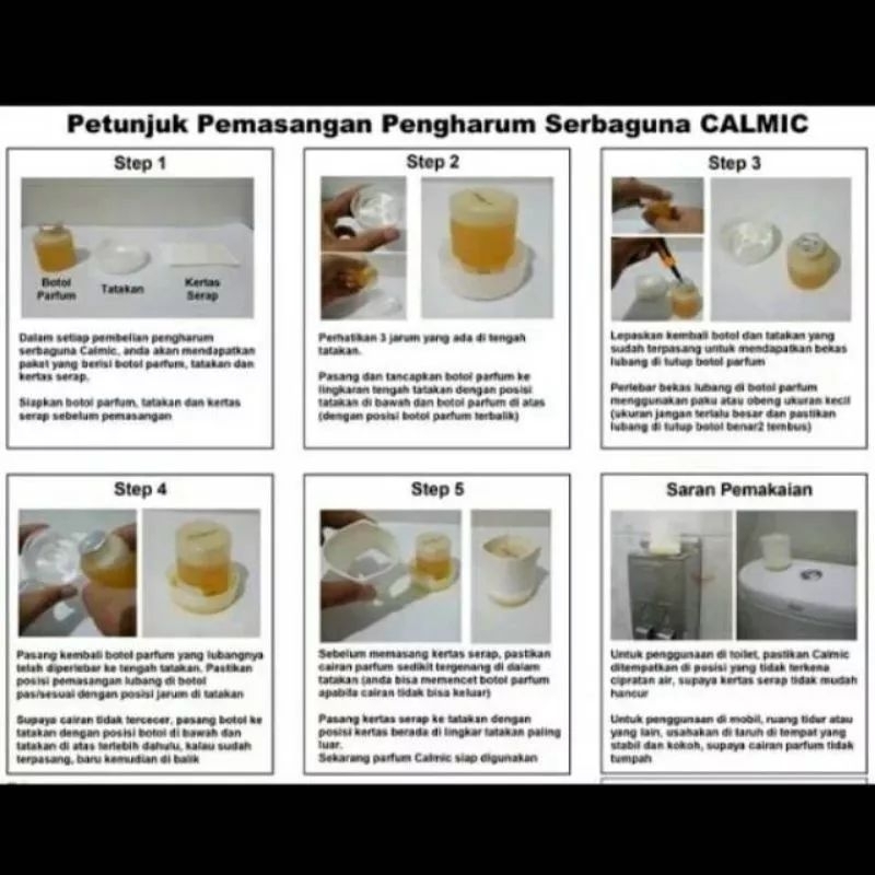 Pengharum Ruangan Calmic/Ecocare - AromaTerapi Calmic dan Ecocare