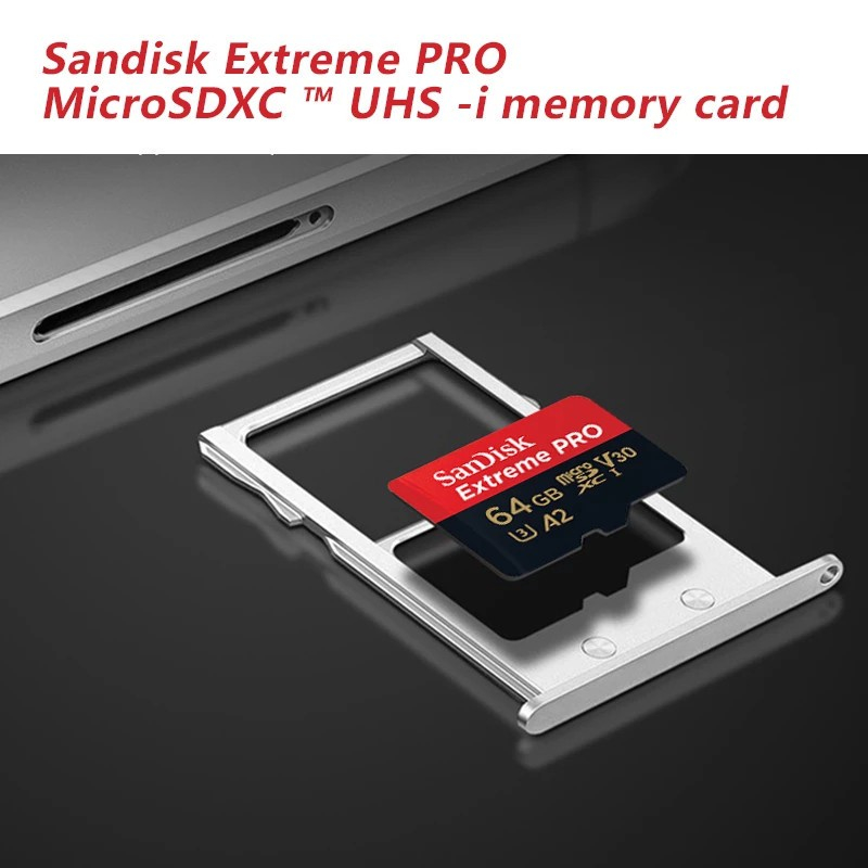 SanDisk Extreme PRO memory card hp 8/16/32/64/128/256/512gb  kartu memory card A2 Kelas10  UHS-I U3 170MB/s original micro sd card