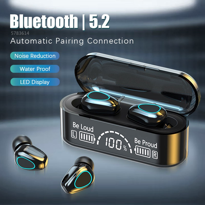 VICLOOK COD G35/G35B Headset Premium TWS Headphone Nirkabel Bluetooth Tampilan Layar V5.2