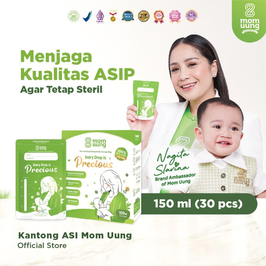 MOMUUNG ASI BAG 150ML MOM UUNG KANTONG ASI 150ML 30 LEMBAR