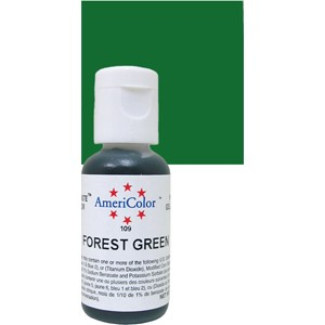 

Americolor 0.75oz 21Gr Forest green pewarna oil based