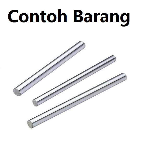 [HAEBOT] Besi Polos Linear Shaft As 8mm Stainless Steel CNC 3D Printer Smooth Rod Harga 5cm SS 204 Mekanik Part Slider Batang