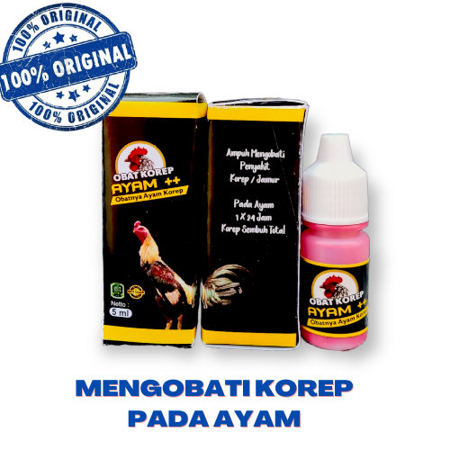 Obat korep ++ / ampuh 24 mengobati korep / isi 5 ml