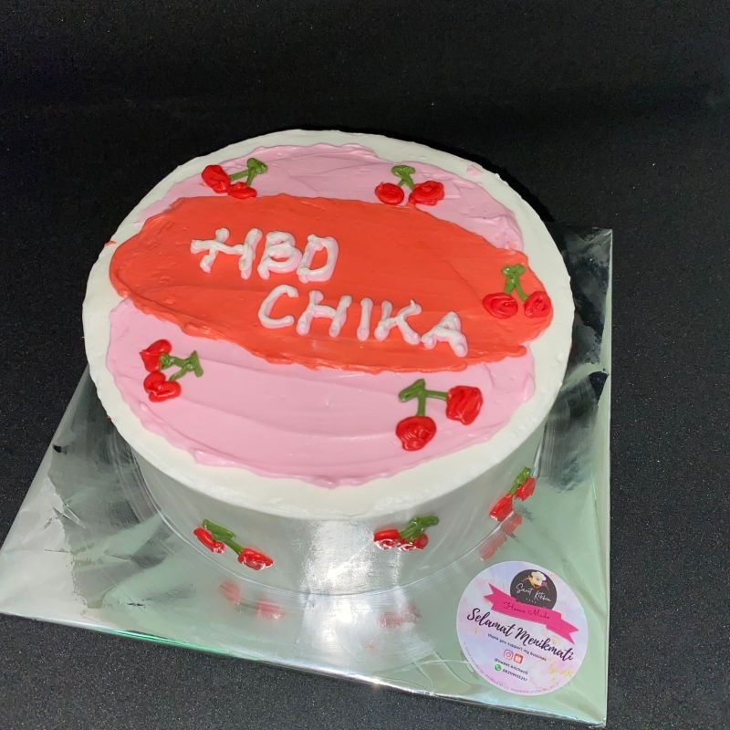 

[H-1] d20cm |BIRTHDAY CAKE | CUSTOM CAKE
