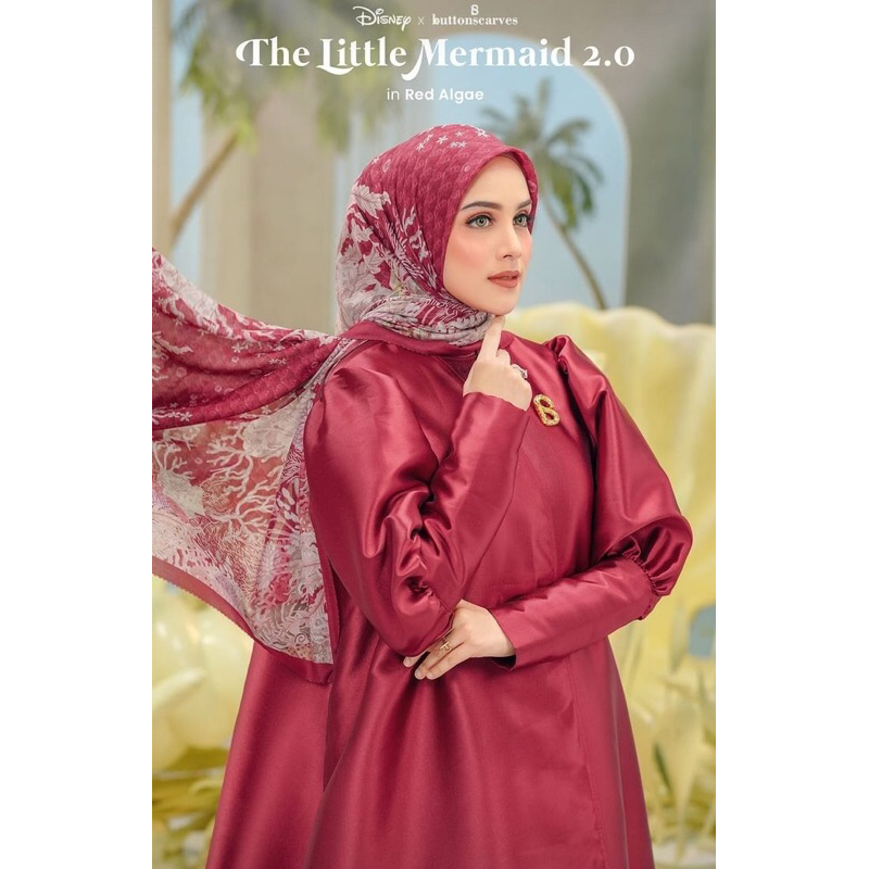 Buttonscarves x Disney The Little Mermaid 2.0