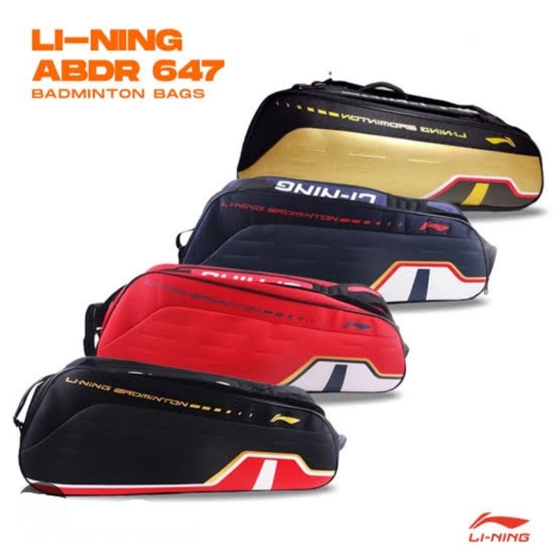 Tas Badminton Lining ABDR647 ABDR 647 6 in 1 Original