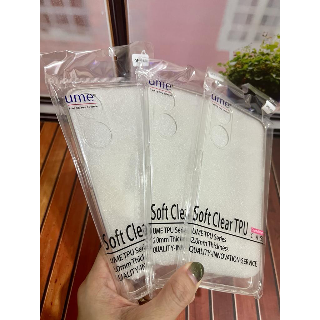 CASE CLEAR OPPO A78 SOFTCASE TRANSPARAN PELINDUNG CAMERA BENING