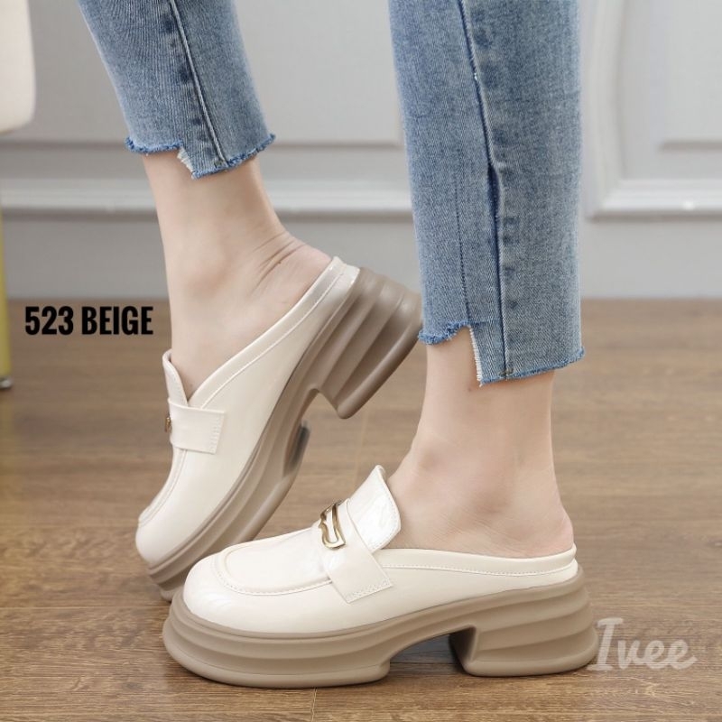 CHUNKY LOAFERS IVEE SHOES KOREA BEAUTYFLY #523