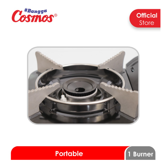 COSMOS KOMPOR BBQ / CAMPING PORTABLE CGC 121 PN / CGC-121 P N / CGC 121PN PAKET KOMPOR + GAS PORTABLE