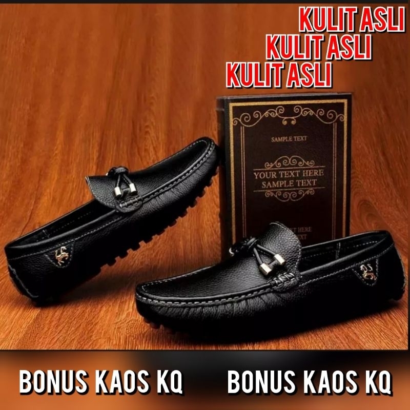 BEST SELLER 2023 SEPATU PANTOFEL PRIA KULIT ASLI OC-604 ODONCIBADUYUT