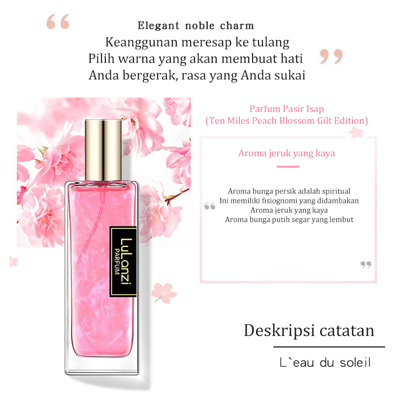 Parfum cowo Parfum buah Parfum tahan 50ml Parfume tahan lama/ Segar dan alami/ Pesona dewasa/ Kelas atas Parfume pasangan