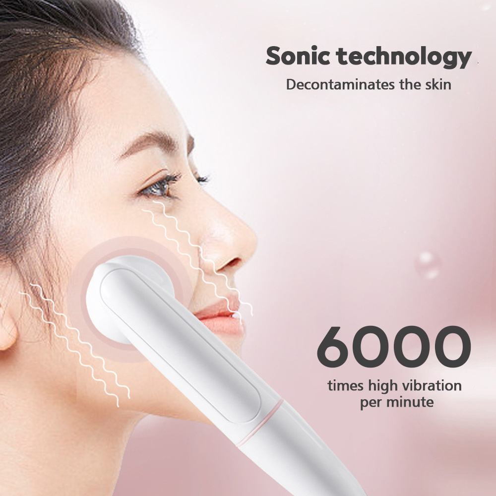 Hadiah Perawatan Kulit Bertenaga Baterai Pijat Electric Portable Exfoliating Pore Facial Cleansing Brush