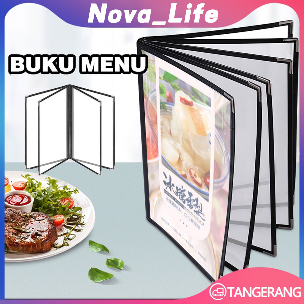 

A4 Cover Pelindung Menu/Restaurant Menu Covers/Buku Menu_Home Joy
