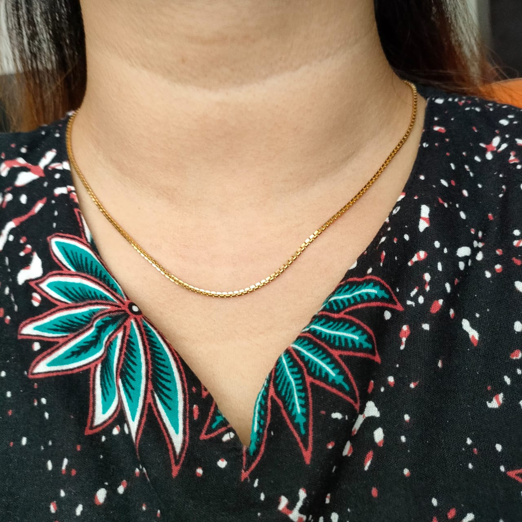 Kalung Emas 17K - 8.05 Gr Kadar 750 - 5019