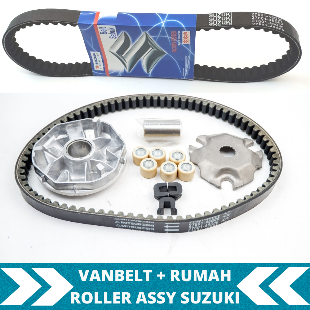 vanbelt skywave / rumah roller skywave - vanbelt spin 125 - VBELT SKY - RUMAH ROLLER ASSY