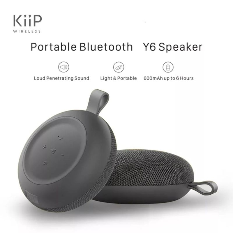 Kiip wireless Y6 Round bluetooth speaker portable