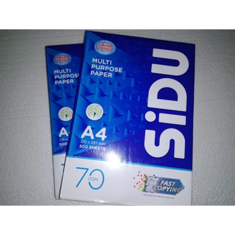 

Kertas SiDu A4 70gram