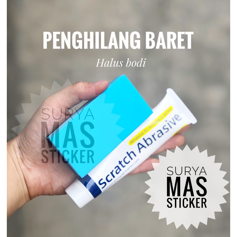 scratch repair kit body kompon compound kompon penghilang baret bodi mobil motor