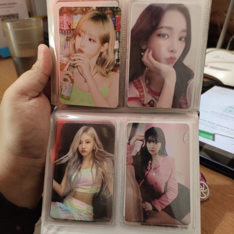 photocard aespa karina fortune selca winter concept ningning mermaid ftf giselle bene sg22 hottrack 