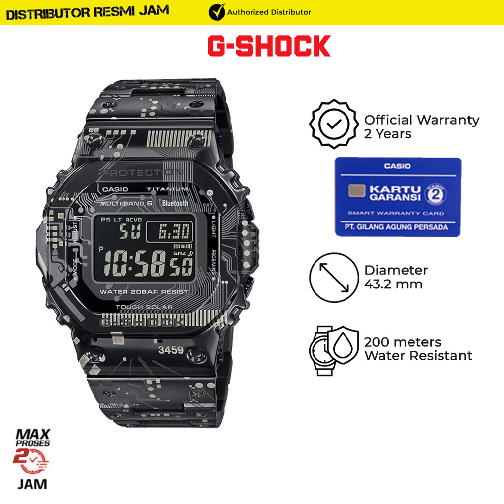 GShock GMW-B5000TCC-1DR GMW-B5000 GMWB5000TCC GMWB5000 Garansi Resmi