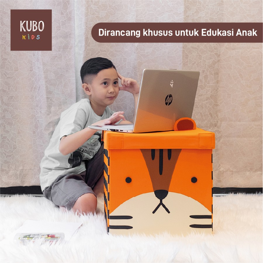 KUBO KIDS LIMITED 35 X 35 X 35 CM Kotak Penyimpanan Mainan Anak