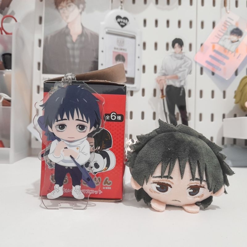 (READY) Set official jujutsu kaisen 0 okkotsu yuta mochikororin keychain standee