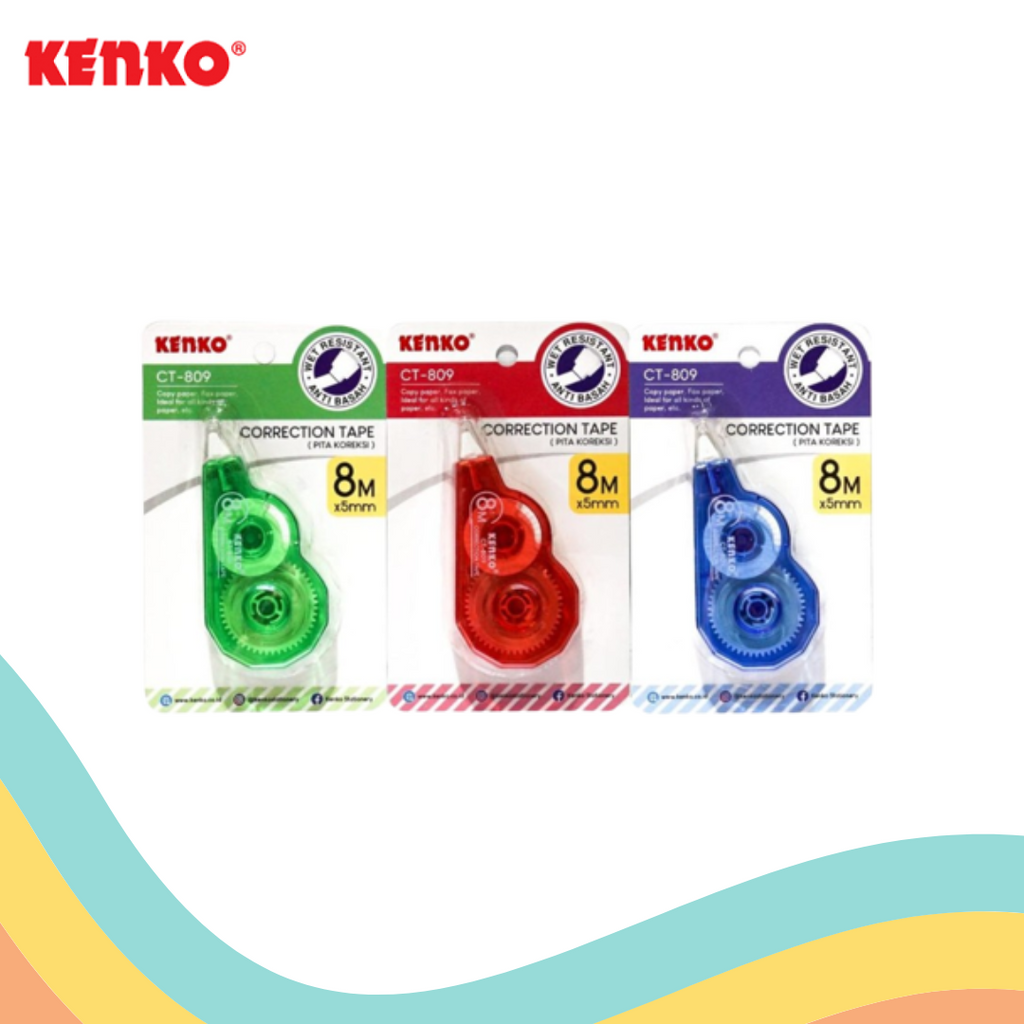 

CORRECTION TAPE KENKO CT-809 (1 PCS)