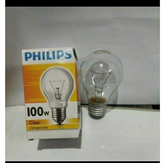 philips clear penghangat 100,15,25,60 W