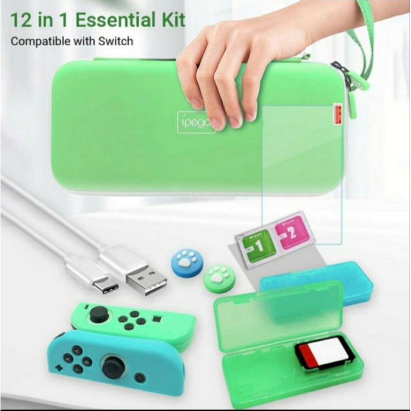 Ipega Nintendo Switch 12 in 1 Accessories Kit Bag Tas Case PG-SW05