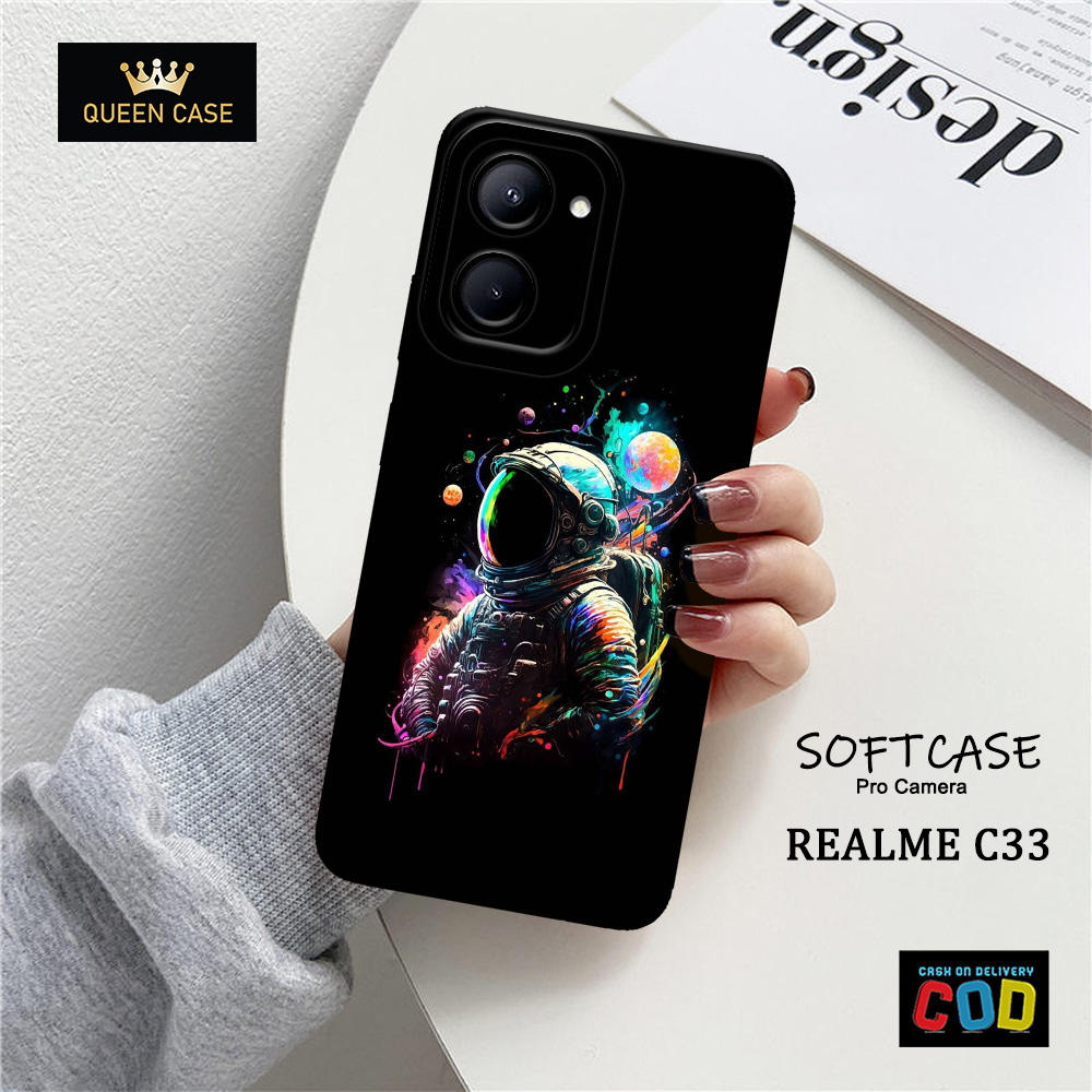 Softcase Hp Realme C33 Terbaru - Case Hp  Realme C33 - Fashion Case ASTRONOT - Casing Hp  Realme C33