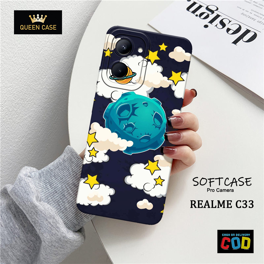 Softcase Hp Realme C33 Terbaru - Case Hp  Realme C33 - Fashion Case ASTRONOT - Casing Hp  Realme C33