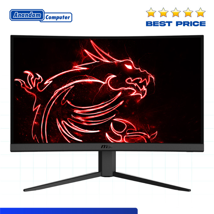 MSI Optix G24C4 24 Inch FHD 144Hz 1ms Curved Gaming Monitor