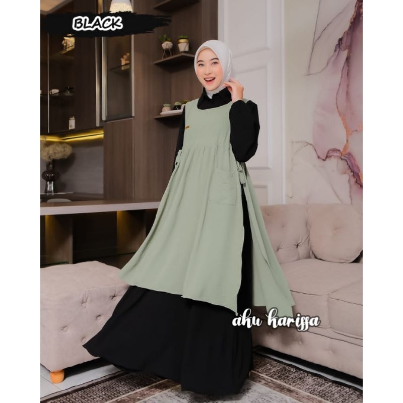 AMIRA Dress BY AKU KARISSA//Dress Outer Aku Karissa//Gamis Muslimah Aku Karissa