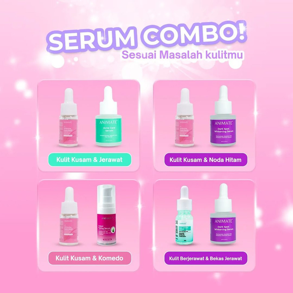 ANIMATE Serum 20ml | Whitening / Dark Spot / Glowing Barrier / 24K Gold / Acne / Vitamin C