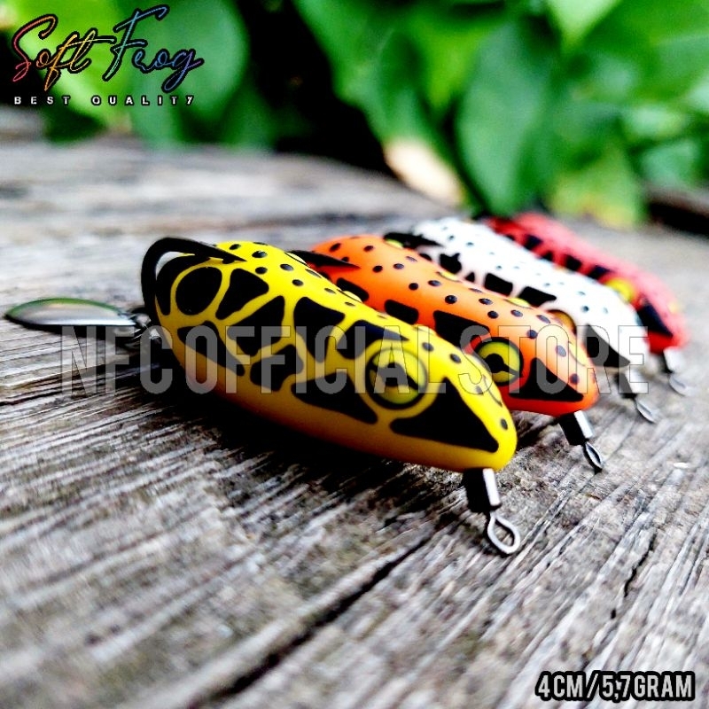 Soft Frog 3D 4 cm 5,7 gram BEST QUALITY, SUPER KILLER