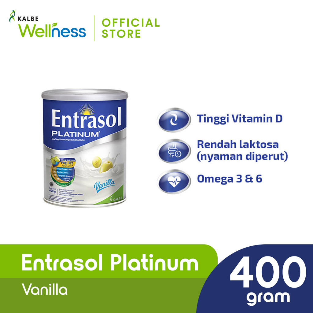 

Entrasol Platinum Vanilla 400gr