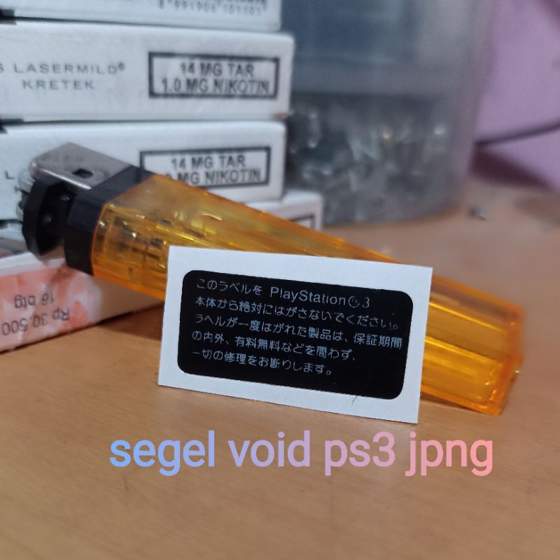 segel void ps3 slim super slim striker mesin ps3