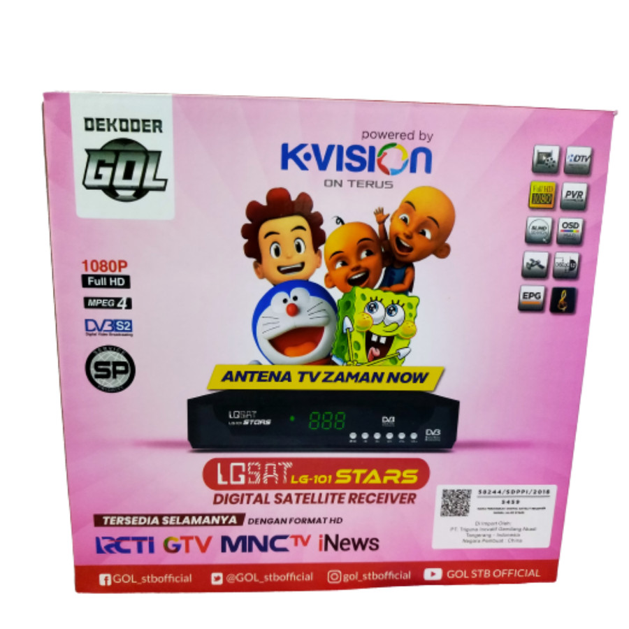 Receiver Gardiner G-88HD Ottimo Digital Satellite GOL Dekoder Full HD K-VISION