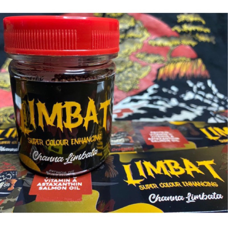 Pelet LIMBAT Untuk Channa Limbata Super Color BY Ninja Channa