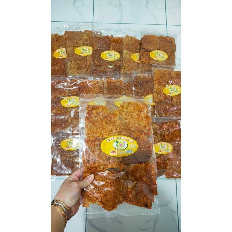 

satay jelly fish halal snack ikan sweet rosted fish