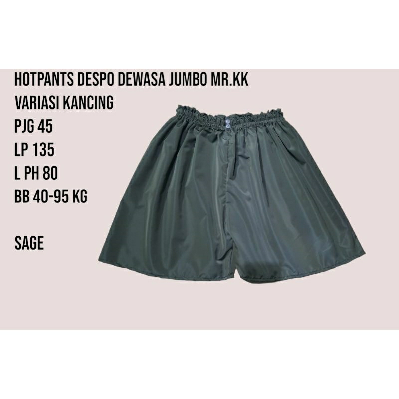 celana hot pants wanita dewasa jumbo XL polos termurah, celana gemez allsize