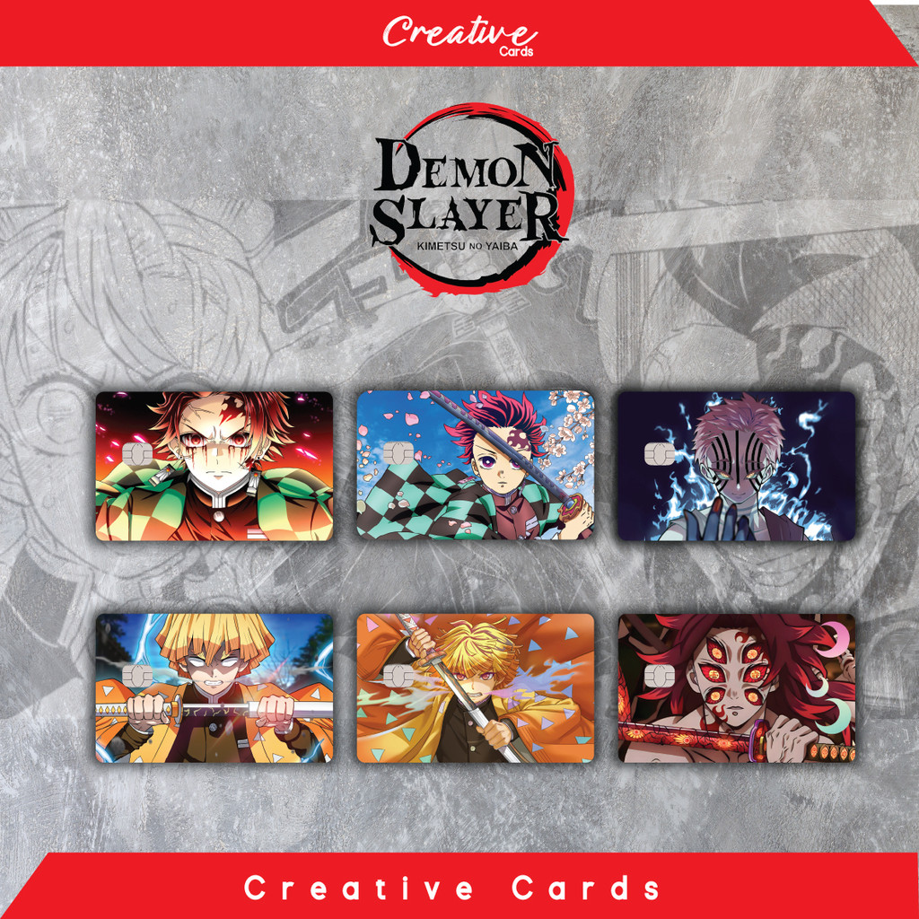

Stiker Sticker Garskin Kartu Atm Skin Card Anime - KIMETSU NO YAIBA - Demon Slayer SPESIAL HOLOGRAM Stiker BCA Mandiri Bri Bni Debit Credit Emoney, Flazz, Etoll, Tapcash, Brizzi dll