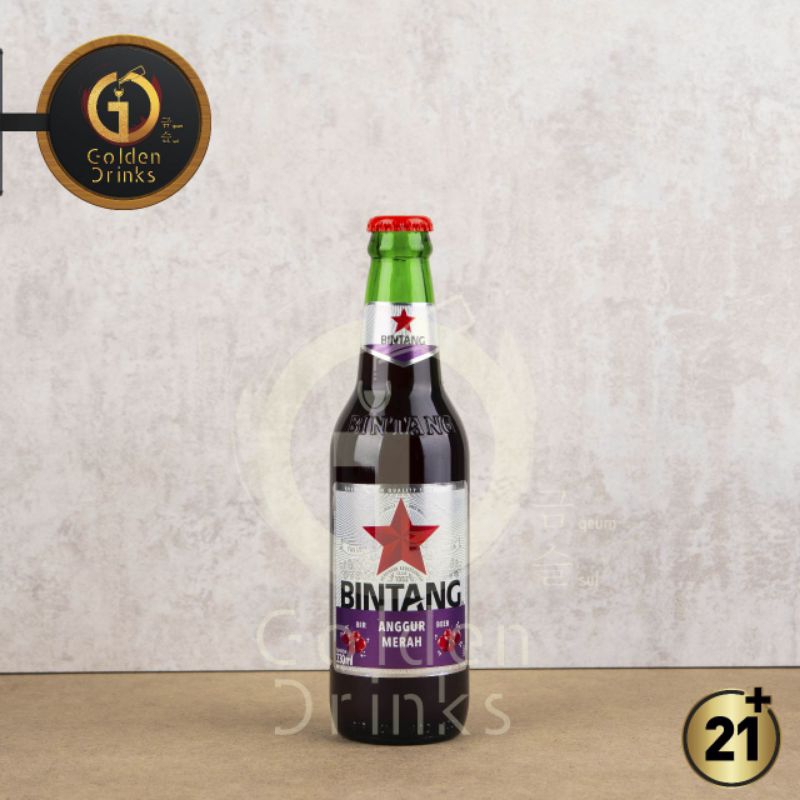 BINTANG ANGGUR MERAH pint 330 ml