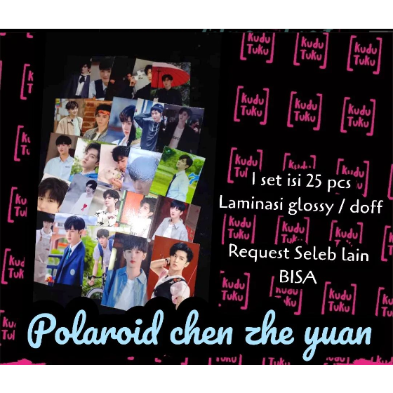 cetak foto polaroid chen che yuan